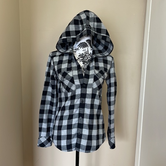 TNA flannel shirt XXS - Picture 6 of 9